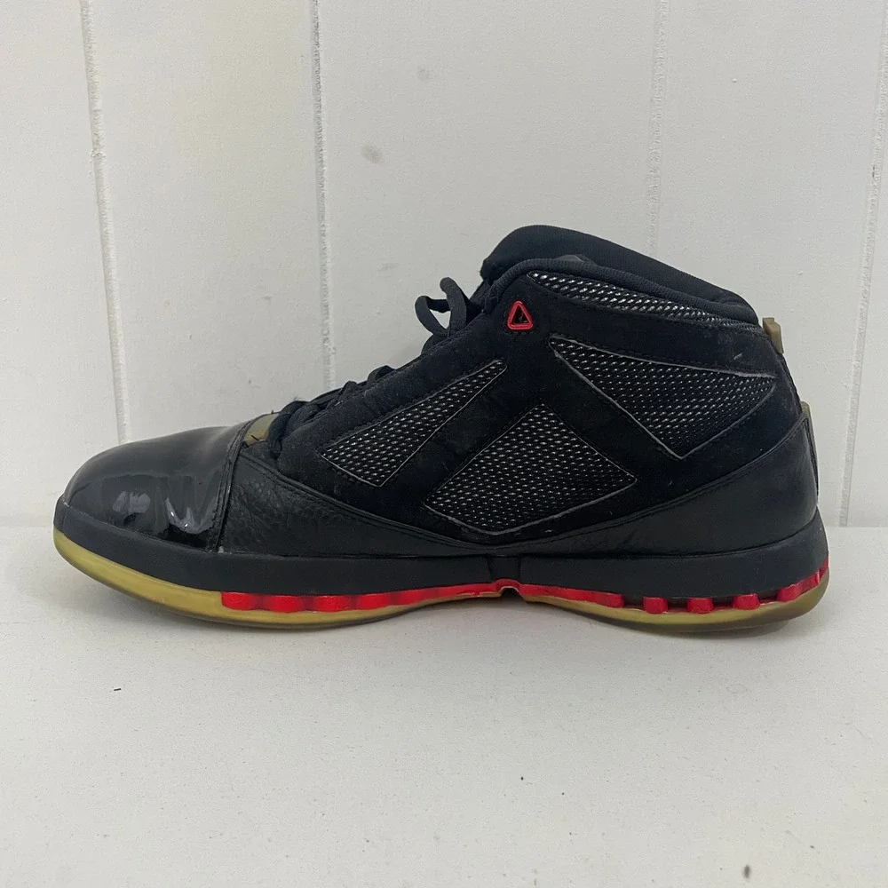 Air Jordan XVI 16 OG Black Varsity Red 2001 136059-061 Men's Size 10.5 NO BOX